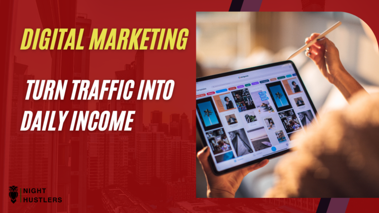 Digital Marketing: Turn Traffic Into Daily Income